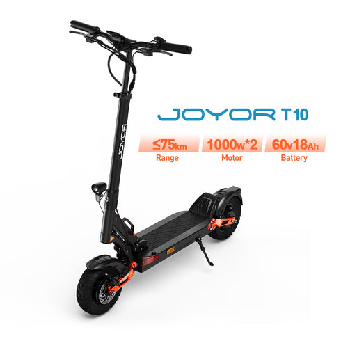 JOYOR T10 Monopattino elettrico | 60V 18Ah Battery 1000W*2 Motor | Garanzia italiana