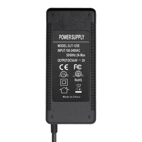 Carica batteria 54.6V 2A/3A (connettore DC 5.5x2.1mm) compatibile per bicicletta elettrica ENGWE EP-2 Pro/EP-2 Pro EU/Engine Pro/Engine X/M20 - Compatibile con altri modelli