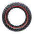 PNEUMATICO pieno gomma solida ruota 10x2.5-6.1 / 255x80 /B34 pollici cerchi da 34mm per monopattino Kugoo Kirin KuKirin M4/M4 Pro/KUKIRIN G2 MAX/KUKIRIN G3 PRO e altri scooters linea rossa