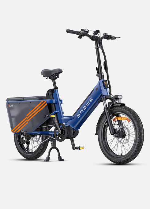 ENGWE LE20 | Bicicletta Elettrica | Step-Thru Cargo | Versatile | Motore centrale 250W | Sensore di coppia | GARANZIA ITALIANA