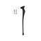Cavalletto originale per biciletta elettrica FIIDO C11/C11 PRO/C21/C22
