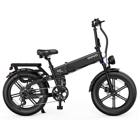OVIVO V2 PRO 2.0 | Bicicletta Elettrica Pieghevole | Versatile | Motore BAFANG 250W | 48V 20Ah | Freni Idraulici | 25km/h | Autonomia 100-130Km| GARANZIA ITALIANA