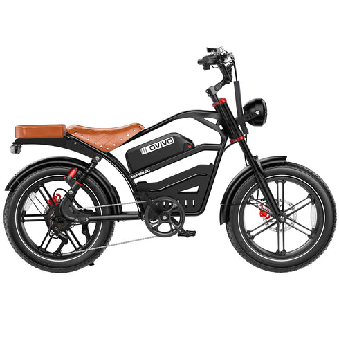 OVIVO HYPER GO | Bicicletta Elettrica | Versatile | Motore BAFANG 250W | 48V 20Ah | Freni Idraulici | 25km/h | Autonomia 90-120Km| GARANZIA ITALIANA