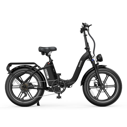 OVIVO C2 PRO | Bicicletta Elettrica Pieghevole | Versatile | Motore BAFANG 250W | 48V 18Ah | Freni Idraulici | 25km/h | Autonomia 90-120Km | GARANZIA ITALIANA