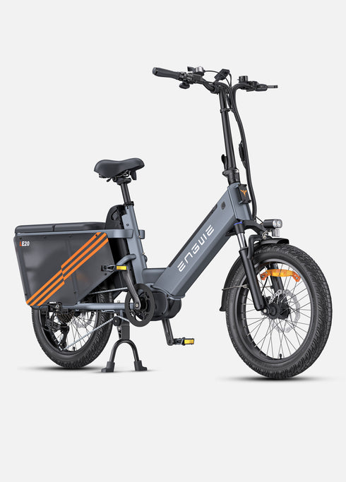 ENGWE LE20 | Bicicletta Elettrica | Step-Thru Cargo | Versatile | Motore centrale 250W | Sensore di coppia | GARANZIA ITALIANA