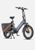 ENGWE LE20 | Bicicletta Elettrica | Step-Thru Cargo | Versatile | Motore centrale 250W | Sensore di coppia | GARANZIA ITALIANA