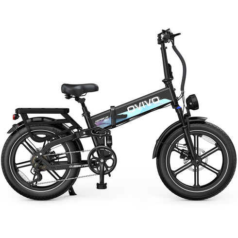 OVIVO HYPER V2 PRO | Bicicletta Elettrica Pieghevole | Versatile | Motore BAFANG 250W | 48V 20Ah | Freni Idraulici | 25km/h | Autonomia 100-130Km| GARANZIA ITALIANA
