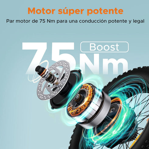 ENGWE EP-2 3.0 Boost | Bicicletta Elettrica Pieghevole | Motore 250W | Sensore di coppia | Freni Idraulici | GARANZIA ITALIANA e 100% A NORMA