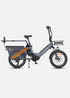 ENGWE LE20 | Bicicletta Elettrica | Step-Thru Cargo | Versatile | Motore centrale 250W | Sensore di coppia | GARANZIA ITALIANA