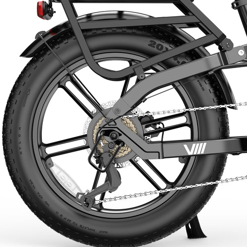 OVIVO V2 PRO 2.0 | Bicicletta Elettrica Pieghevole | Versatile | Motore BAFANG 250W | 48V 20Ah | Freni Idraulici | 25km/h | Autonomia 100-130Km| GARANZIA ITALIANA