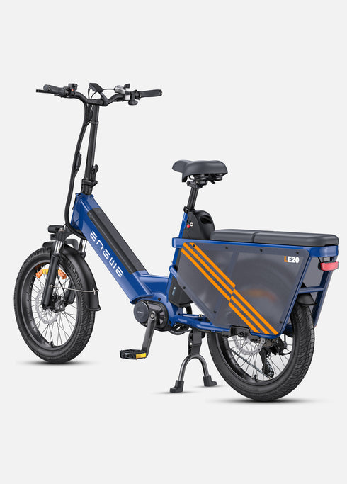 ENGWE LE20 | Bicicletta Elettrica | Step-Thru Cargo | Versatile | Motore centrale 250W | Sensore di coppia | GARANZIA ITALIANA