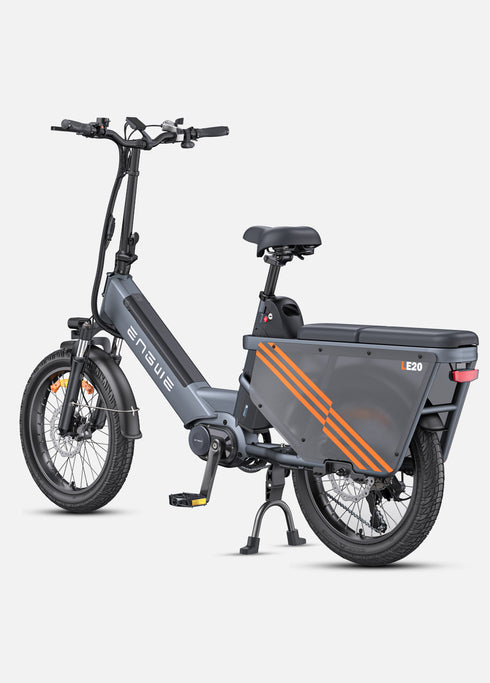 ENGWE LE20 | Bicicletta Elettrica | Step-Thru Cargo | Versatile | Motore centrale 250W | Sensore di coppia | GARANZIA ITALIANA