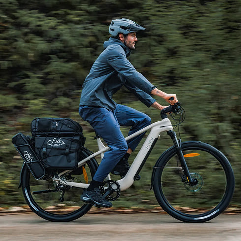 Fiido Nomads | Bicicletta elettrica da turismo | Motore 250W | 417,6 Wh | Sensore di coppia | Freni idraulici | Autonomia 79.36Km| GARANZIA ITALIANA