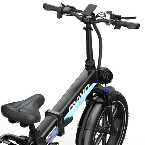 OVIVO HYPER V2 PRO | Bicicletta Elettrica Pieghevole | Versatile | Motore BAFANG 250W | 48V 20Ah | Freni Idraulici | 25km/h | Autonomia 100-130Km| GARANZIA ITALIANA