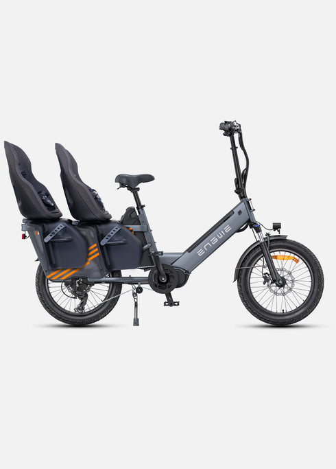 ENGWE LE20 | Bicicletta Elettrica | Step-Thru Cargo | Versatile | Motore centrale 250W | Sensore di coppia | GARANZIA ITALIANA