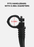 Specchietto Retrovisore Universale 360° per Bici e Monopattini Elettrici