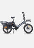 ENGWE LE20 | Bicicletta Elettrica | Step-Thru Cargo | Versatile | Motore centrale 250W | Sensore di coppia | GARANZIA ITALIANA