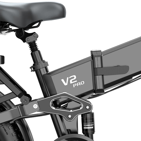 OVIVO V2 PRO 2.0 | Bicicletta Elettrica Pieghevole | Versatile | Motore BAFANG 250W | 48V 20Ah | Freni Idraulici | 25km/h | Autonomia 100-130Km| GARANZIA ITALIANA