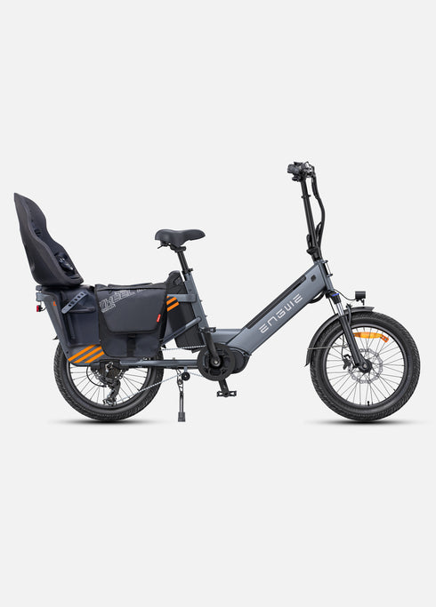 ENGWE LE20 | Bicicletta Elettrica | Step-Thru Cargo | Versatile | Motore centrale 250W | Sensore di coppia | GARANZIA ITALIANA