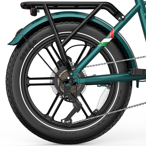 OVIVO V2 2.0 | Bicicletta Elettrica Pieghevole | Versatile | Motore BAFANG 250W | 48V 18Ah | Freni Idraulici | 25km/h | Autonomia 90-120Km| GARANZIA ITALIANA