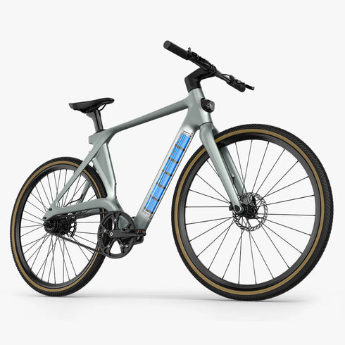 Fiido AIR| Bicicletta elettrica Urbana | Ultraleggero in Fibra di Carbonio | Motore 250W 35Nm | DMEGC 208,8 Wh | Sensore di coppia | Freni idraulici | Autonomia 60 Km| GARANZIA ITALIANA