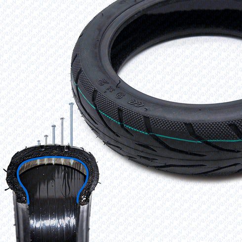 Pneumatico CityRoad Tubeless 9×2 CON GEL ANTIFORATURA per Ninebot E22/E25/E45 e altri
