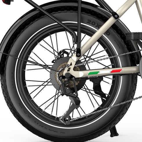 OVIVO C1 MAX | Bicicletta Elettrica Pieghevole | Versatile | Motore BAFANG 250W | 48V 13Ah+10.4Ah | Freni Idraulici | 25km/h | Autonomia 100-140Km | GARANZIA ITALIANA