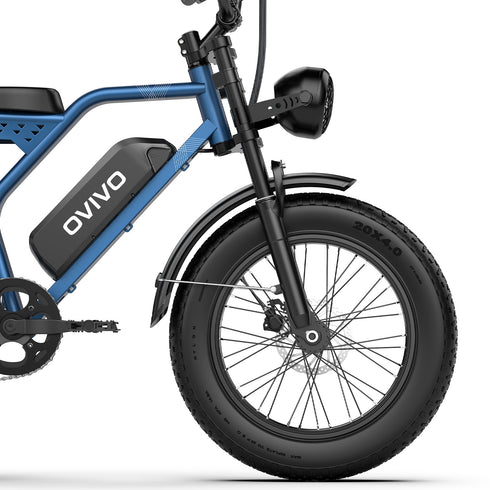 OVIVO GO LITE | Bicicletta Elettrica | Versatile | Motore BAFANG 250W | 48V 20Ah | Freni Idraulici | 25km/h | Autonomia 100-120Km | GARANZIA ITALIANA