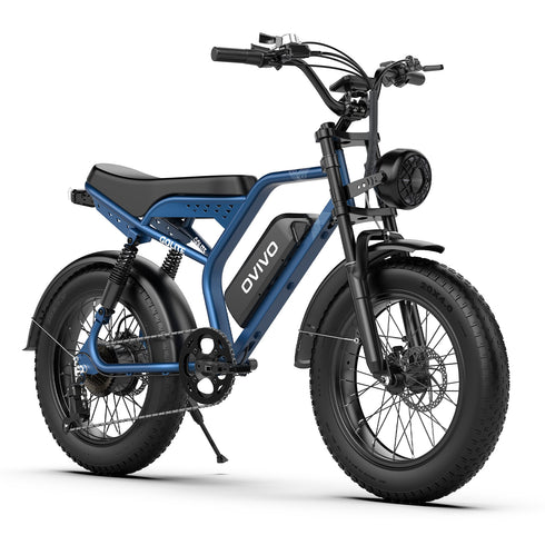 OVIVO GO LITE | Bicicletta Elettrica | Versatile | Motore BAFANG 250W | 48V 20Ah | Freni Idraulici | 25km/h | Autonomia 100-120Km | GARANZIA ITALIANA