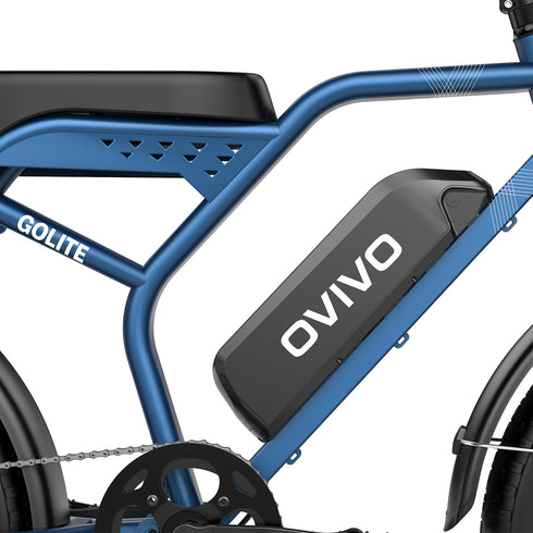 OVIVO GO LITE | Bicicletta Elettrica | Versatile | Motore BAFANG 250W | 48V 20Ah | Freni Idraulici | 25km/h | Autonomia 100-120Km | GARANZIA ITALIANA