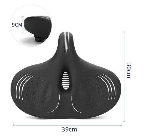 SELLA Extra Larga per Bicicletta Elettrica