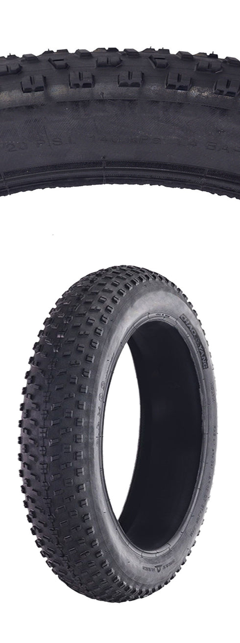 Copertone Pneumatico originale Engwe 20x4.0 pollici CHAOYANG Fat Tire per bici elettriche E-Bike ENGWE EP-2 Pro/EP-2 Pro EU/Engine Pro/ Engine X/ M20/L20/FIIDO M1/M1 Pro