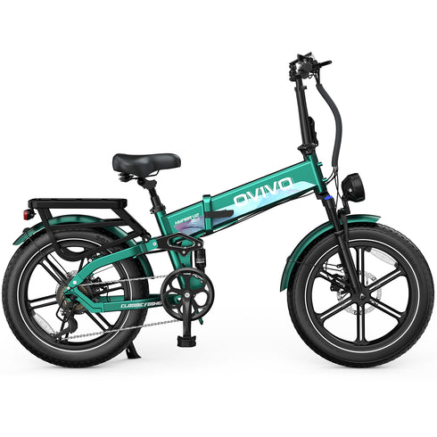 OVIVO HYPER V2 PRO | Bicicletta Elettrica Pieghevole | Versatile | Motore BAFANG 250W | 48V 20Ah | Freni Idraulici | 25km/h | Autonomia 100-130Km| GARANZIA ITALIANA