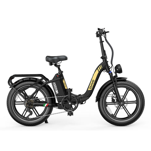OVIVO C2 PRO | Bicicletta Elettrica Pieghevole | Versatile | Motore BAFANG 250W | 48V 18Ah | Freni Idraulici | 25km/h | Autonomia 90-120Km | GARANZIA ITALIANA
