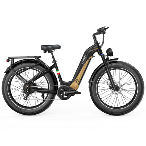 OVIVO V6 PRO | Bicicletta Elettrica Pieghevole | Versatile | Motore BAFANG 250W | 48V 20Ah | Freni Idraulici | 25km/h | Autonomia 120-150Km | GARANZIA ITALIANA