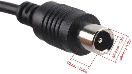 Carica batteria 54.6V 3A (connettore 8.0mm) Originale per bicicletta elettrica ENGWE EP-2 Pro/EP-2 Pro EU/EP-2 BOOST/Engine Pro/Engine X e per monopattino elettrico KuKirin G2 MAX - Compatibile con altri modelli