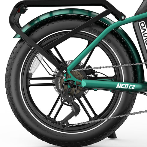 OVIVO NEO C2 | Bicicletta Elettrica Pieghevole | Versatile | Motore BAFANG 250W | 48V 18Ah | Freni Idraulici | 25km/h | Autonomia 90-120Km | GARANZIA ITALIANA