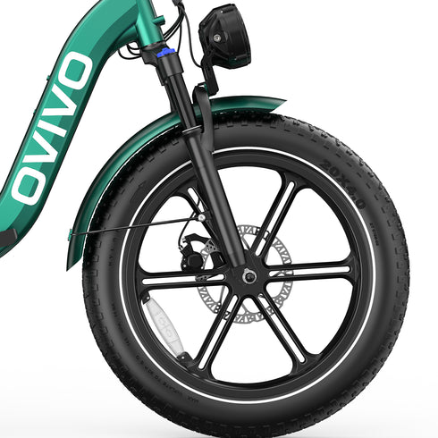 OVIVO NEO C2 | Bicicletta Elettrica Pieghevole | Versatile | Motore BAFANG 250W | 48V 18Ah | Freni Idraulici | 25km/h | Autonomia 90-120Km | GARANZIA ITALIANA
