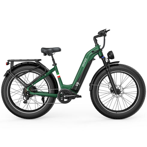 OVIVO V6 PRO | Bicicletta Elettrica Pieghevole | Versatile | Motore BAFANG 250W | 48V 20Ah | Freni Idraulici | 25km/h | Autonomia 120-150Km | GARANZIA ITALIANA