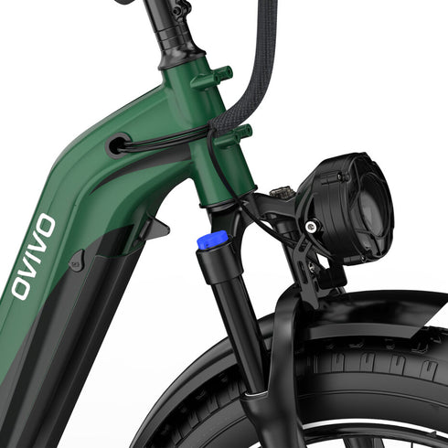 OVIVO V6 PRO | Bicicletta Elettrica Pieghevole | Versatile | Motore BAFANG 250W | 48V 20Ah | Freni Idraulici | 25km/h | Autonomia 120-150Km | GARANZIA ITALIANA