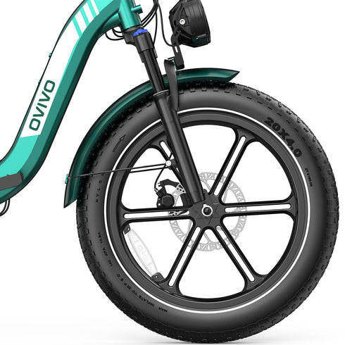 OVIVO C2 PRO | Bicicletta Elettrica Pieghevole | Versatile | Motore BAFANG 250W | 48V 18Ah | Freni Idraulici | 25km/h | Autonomia 90-120Km | GARANZIA ITALIANA