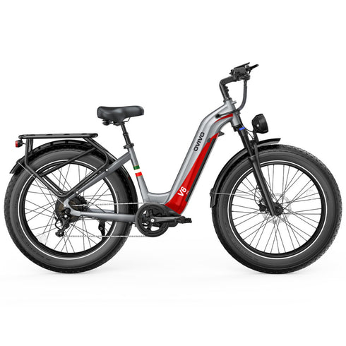OVIVO V6 PRO | Bicicletta Elettrica Pieghevole | Versatile | Motore BAFANG 250W | 48V 20Ah | Freni Idraulici | 25km/h | Autonomia 120-150Km | GARANZIA ITALIANA