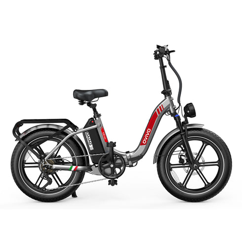 OVIVO C2 PRO | Bicicletta Elettrica Pieghevole | Versatile | Motore BAFANG 250W | 48V 18Ah | Freni Idraulici | 25km/h | Autonomia 90-120Km | GARANZIA ITALIANA