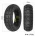 PNEUMATICO pieno gomma solida ruota Off Road 10X2.75 pollici monopattino Kugoo G3, Engwe S6, Ducati, Lexgo, Aerlang, Hitway ed altri ( 70/65-6.5)