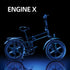 ENGWE ENGINE X | Bicicletta elettrica | Motore 250W | 48V 13AH | Autonomia 90km | GARANZIA ITALIANA