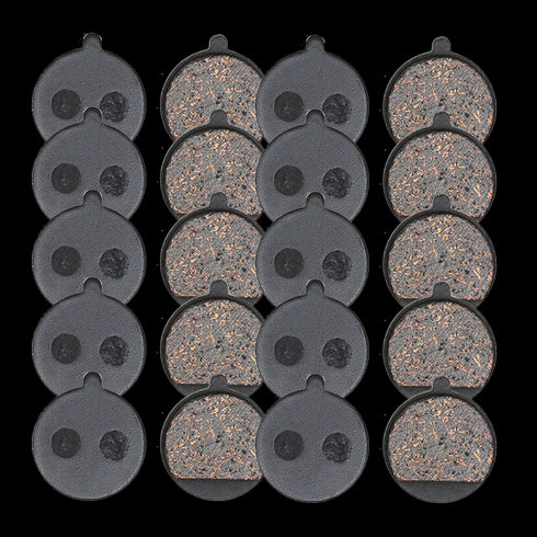 Pasticche (2 pezzi) compatibili per pinza freno Kugoo Kirin KuKirin M4/M4 Pro, KuKirin G3, Engwe Y600 Posteriore e altri