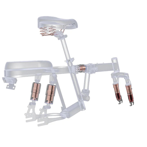 ENGWE T14 | Bicicletta elettrica | Ruote 14" | Motore 250W | 48V 10Ah | 25km/h | Autonomia 80km | GARANZIA ITALIANA