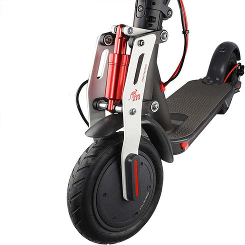 Ammortizzatore e sospensione MONORIM V4 (Black/Red) per monopattino elettrico XIAOMI M365/M365 Pro/1S/Pro 2/Essential