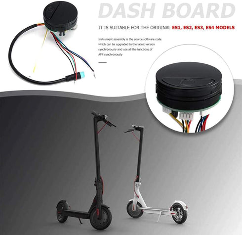 Dashboard con Cover Protettiva per Ninebot ES1 ES2 ES4 Monopattino Elettrico