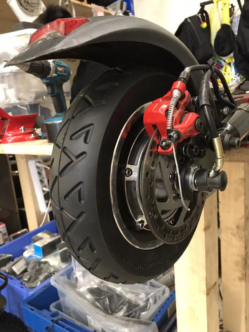 Pneumatico pieno gomma solida ruota 10x2.5 pollici cerchi 36mm compatibile Kugoo Kirin KuKirin M4/M4 Pro e altri monopattini elettrici